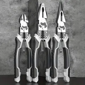 Multi functional universal diagonal pliers, pointed nose pliers, hardware tools, universal wire cutters, electricians
