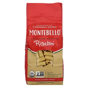 Montebello Organic Rigatoni, 16 oz (454 g)