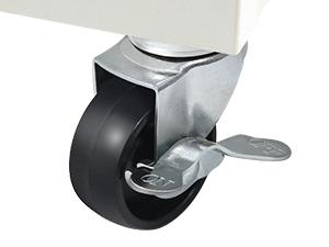 DWVO Square Kitchen Island with Double Tilt Out Trash Can Storage Cabinet, Rolling Portable Islands Table w Power Outlet Wheel Drawer Hidden 10 Gallon Garbage Bin Storage, White Oak