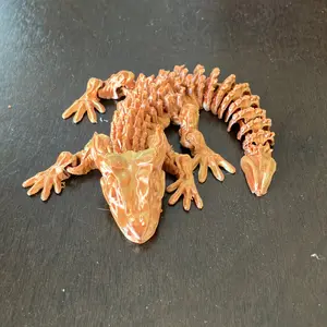Golden dragon 3d printed