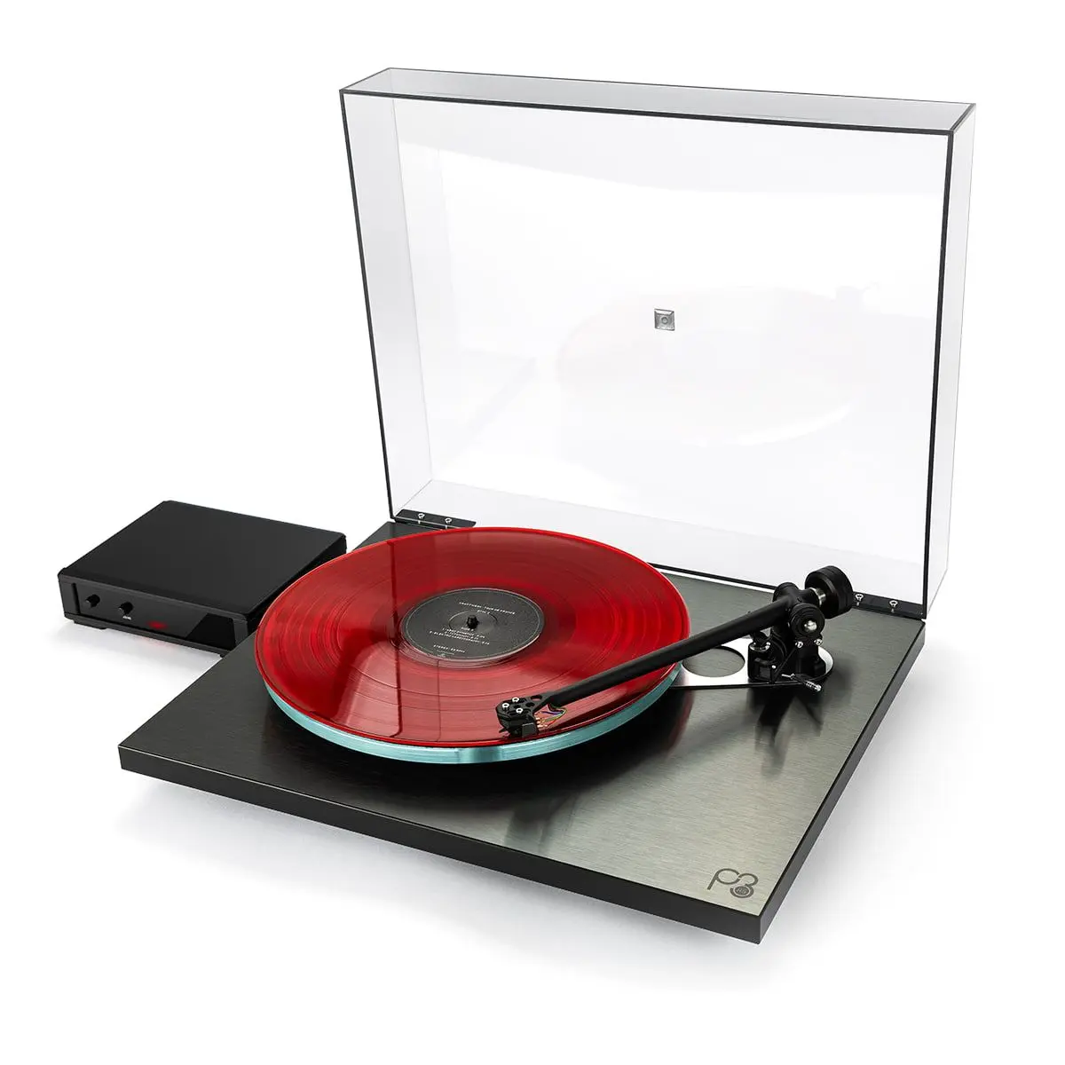 Rega Planar 3 RS Edition New Audiophile Turntable - Double Brace System, Optiwhite Float Glass Platter, Stressed Beam, ND5 Cartridge, Aluminum Build, Manual Speed, 24V Low Noise (for Computers & Office Equipment Desktop & Laptop Components PC Cases)
