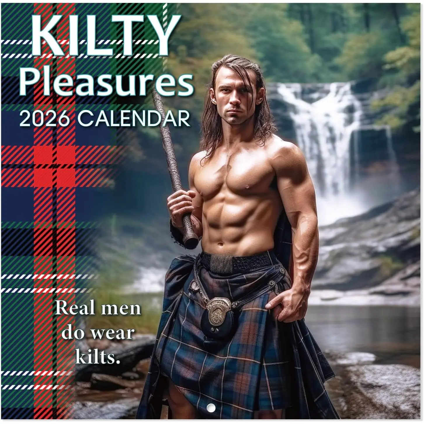 2026 Calendar - 2026 Funny Calendar, 2026 Wall Calendar 12 Month, Monthly Wall Calendar from Jan. 2026 - Dec. 2026, 12" x 24" (Open), Unruled Blocks, Thick Paper
