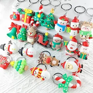 Free Holiday Keychain Gift - Random Christmas Charm Santa Tree Reindeer Perfect Bonus for Your Order Festive Durable Material Practical Gift