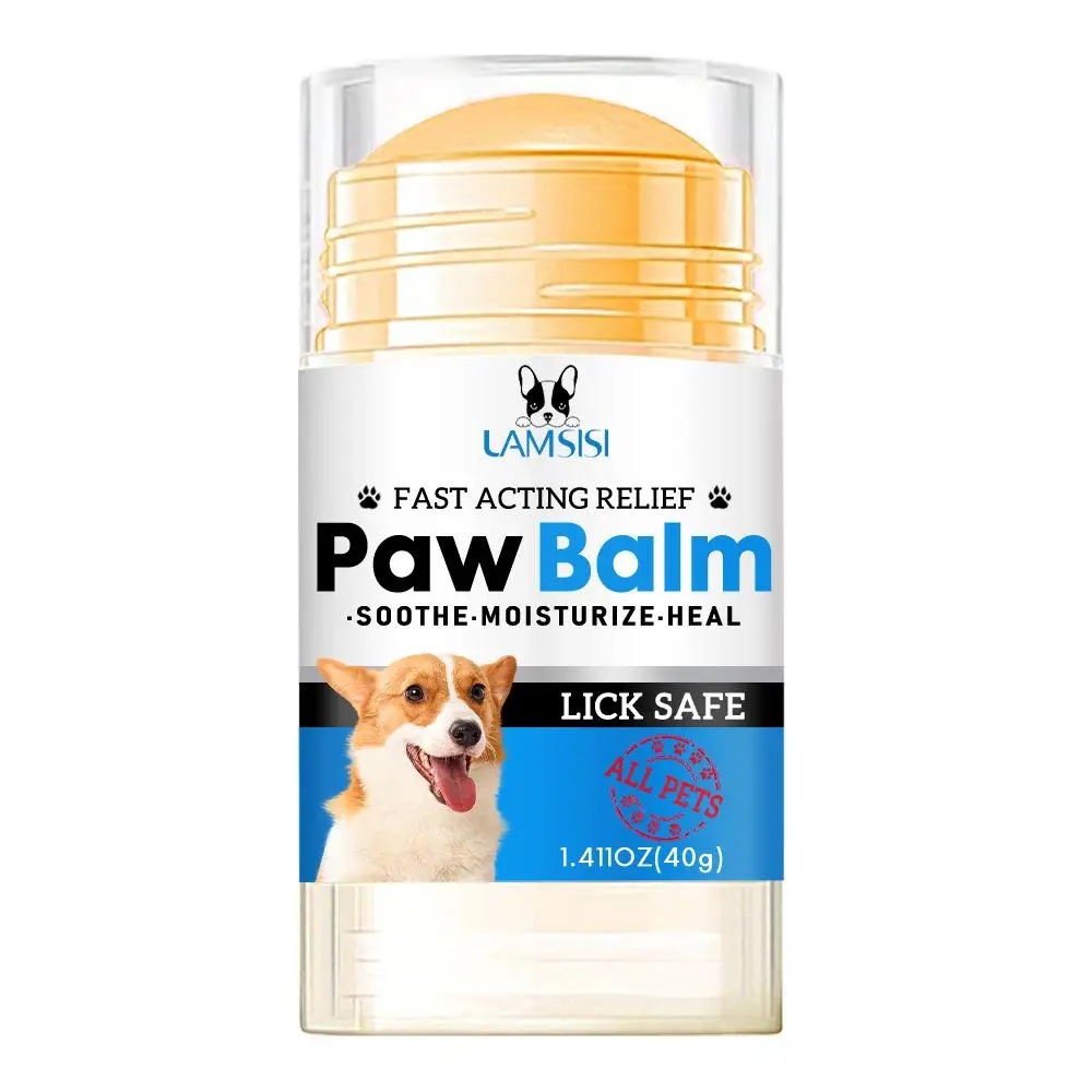 Plant Extract Paw Balm, 1 Count Moisturizing & Nourishing Pet Paw Care Balm, Pet Paw Moisturizer, Dog & Cat Grooming Supplies