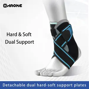 Ankle Support Brace with Dual Side Boards, Adjustable Straps, Breathable Design, Provides Comfort and Stability, Ideal for Daily Use, Ankle Compression Cuff, Ankle Wrap