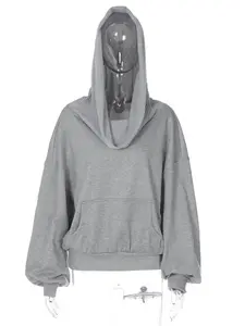 Women Spring Autumn Long Sleeve Hooded Basic Casual Fitted Pullover T Shirt Tops Hoodie Sweatshirt