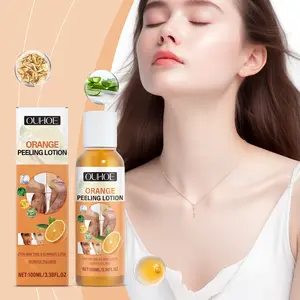 Brightening Orange Peel Body Milk, Exfoliating & Nourishing Body Lotion for Dark Spots & Dull Skin