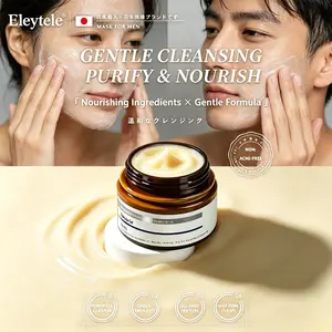 ELEYTELE Cleansing Balm - Deep Makeup Remover for Eyes, Lips, Face, Gentle Non-Irritating, Easy-Emulsifying Silky Milk Texture, Nourishing Residue-Free Daily Skincare Cleanser