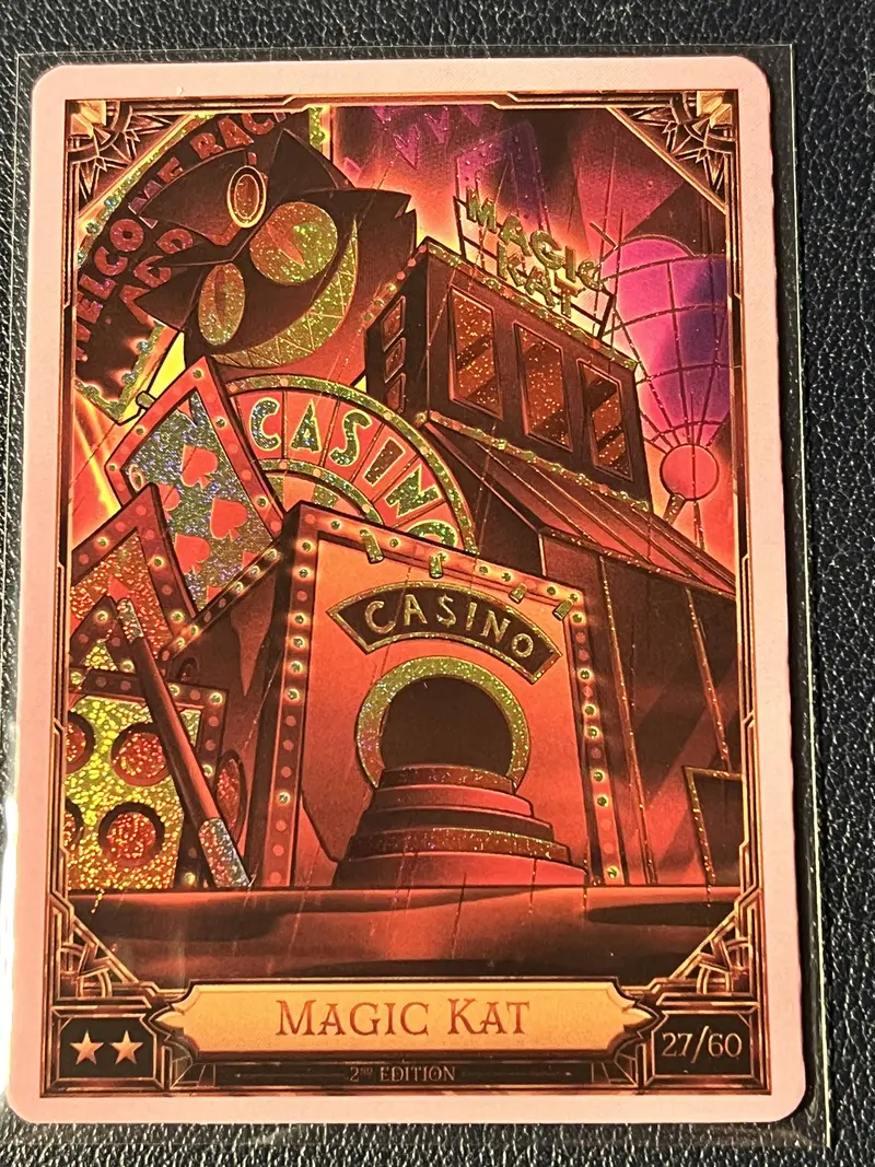 Hazbin Hotel Trading Card 2nd Edition Till The End Optichrome Foil
