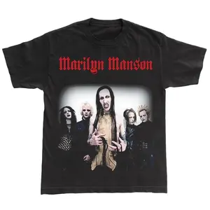 Marilyn Manson Unisex T Shirt Dark Style Tee HY458