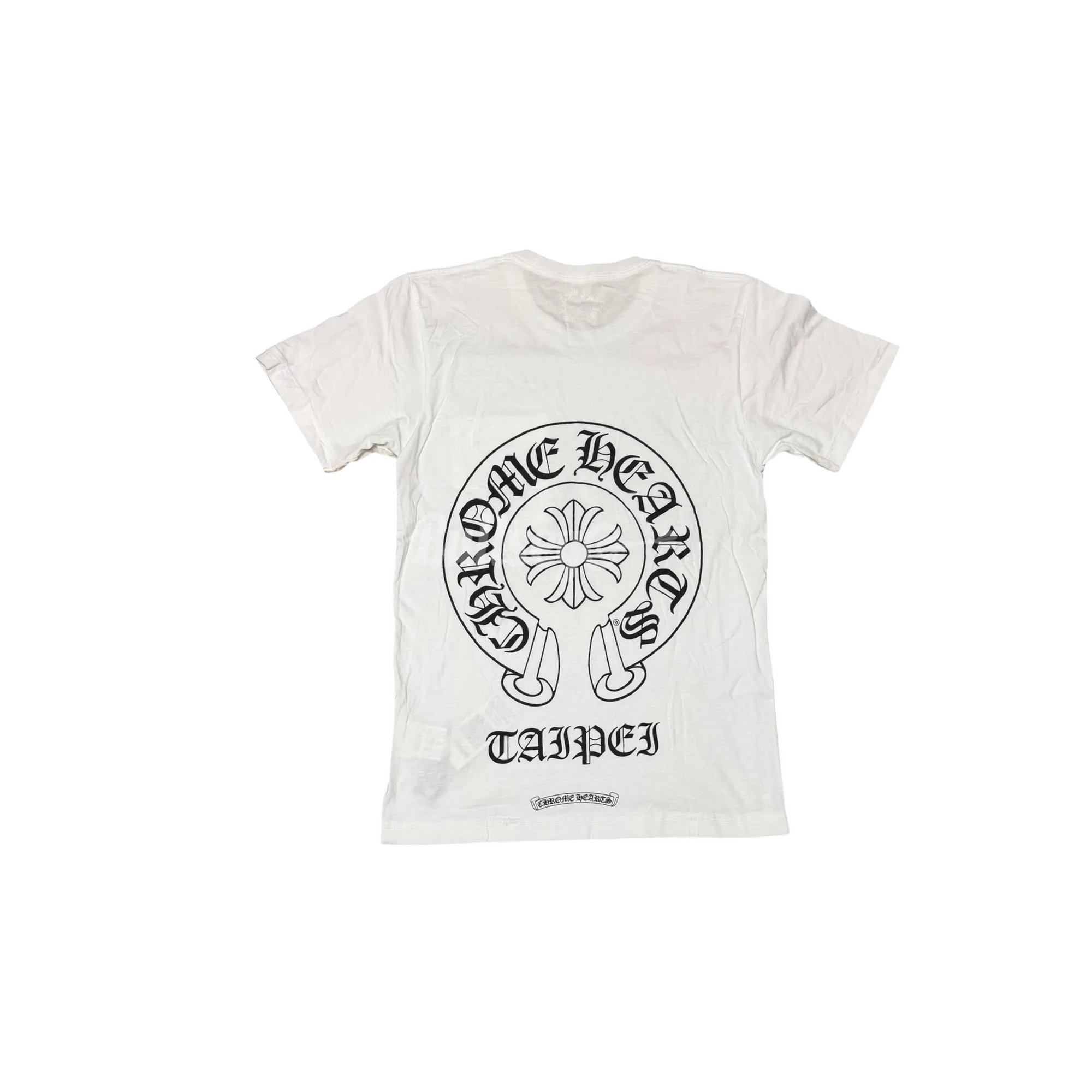 Chrome Hearts Taipei Horseshoe White T-Shirt - TikTok Shop
