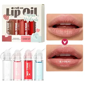 4-piece Hydrating Lip Balm set, long-lasting moisturizing, easy to apply, natural shine