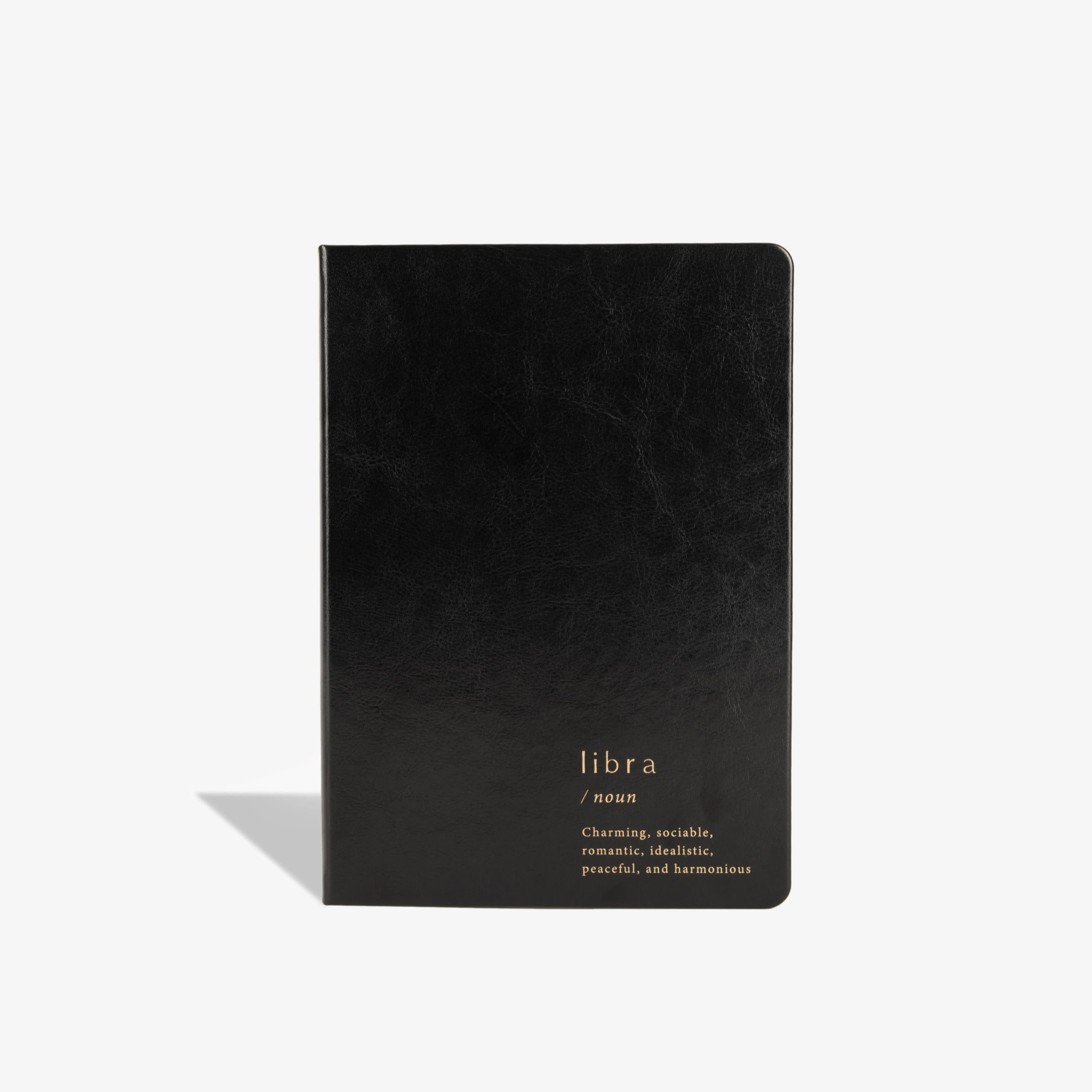 Libra Zodiac Lined Journal