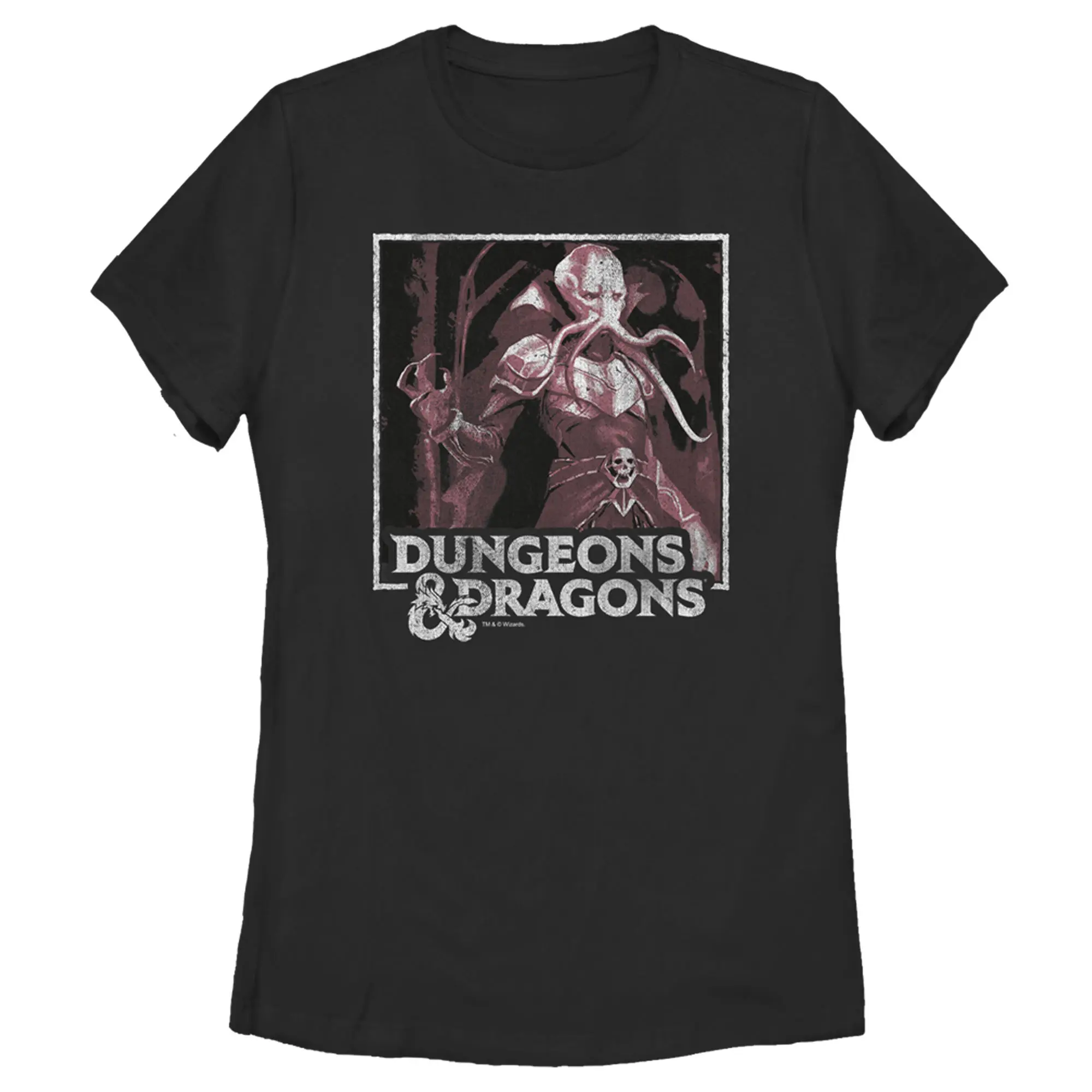 Women's Dungeons & Dragons Retro Mind Flayer T-Shirt