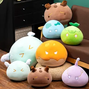28cm Cute Genshin Impact Slime Plush Toy Genshin Impact Game surrounding Plush Toy Movie Stuffed Animals Kids Toys Birthday Gift