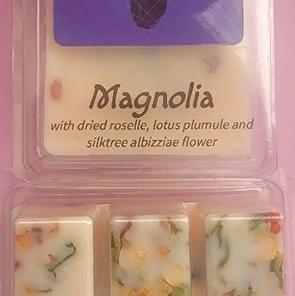 Premium Hand-Crafted Soy Wax Melt, Magnolia -Scented Home Decor Candle