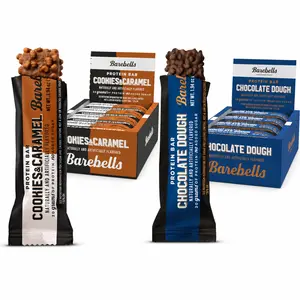 Barebells Cookies and Caramel & Chocolate Dough - Protein Bar Bundle