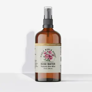 Rose Water- One Ingredient, Organic Moisturizer, Calming for Acne-Prone skin, Hydrating mist for Daily Facial Care, Skin Repair for sensitive Skincare