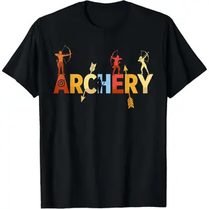 Funny Archery Art for Men Women Bowhunter Archer Archery T-Shirt