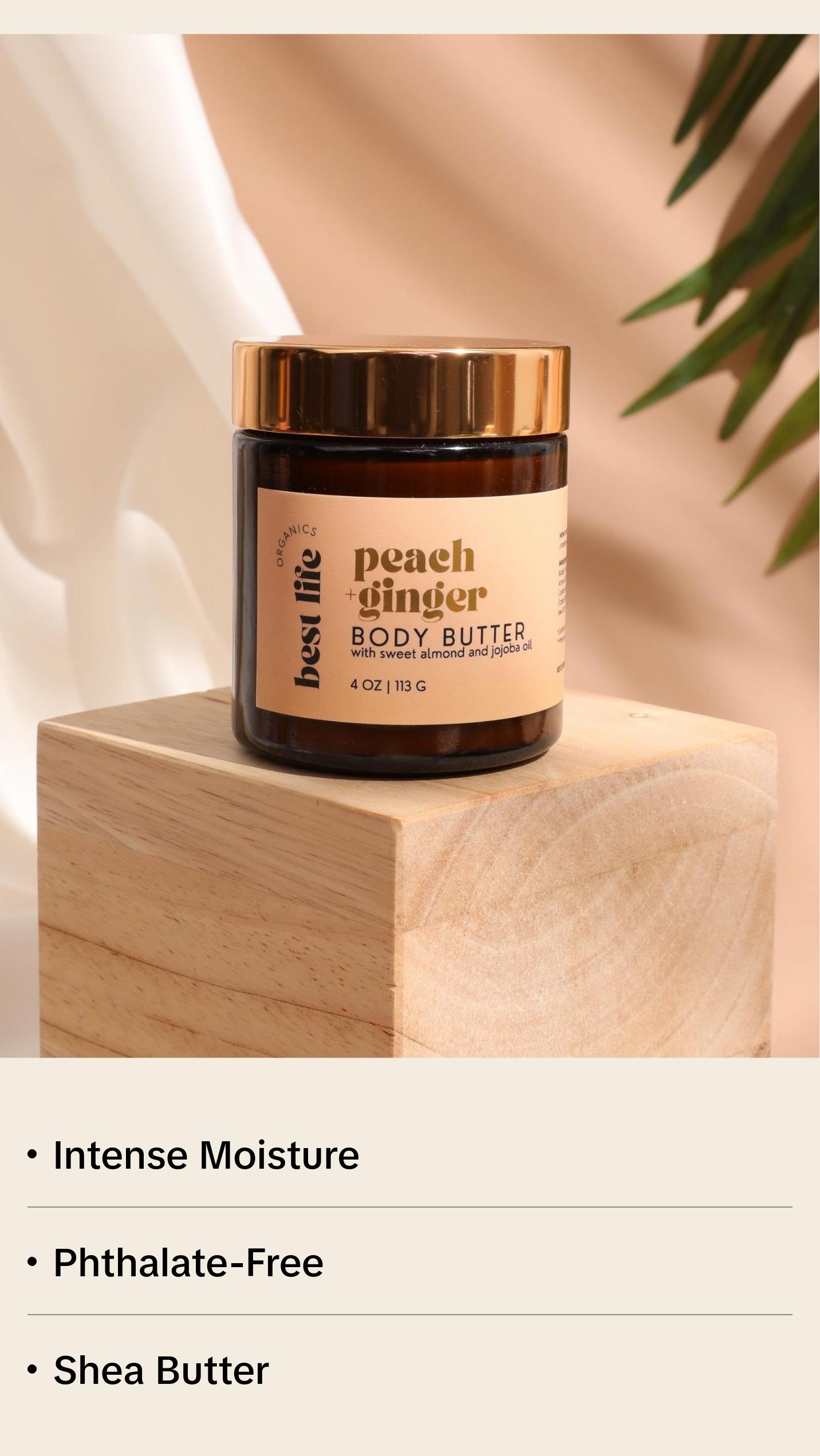 Peach + Ginger Body Butter