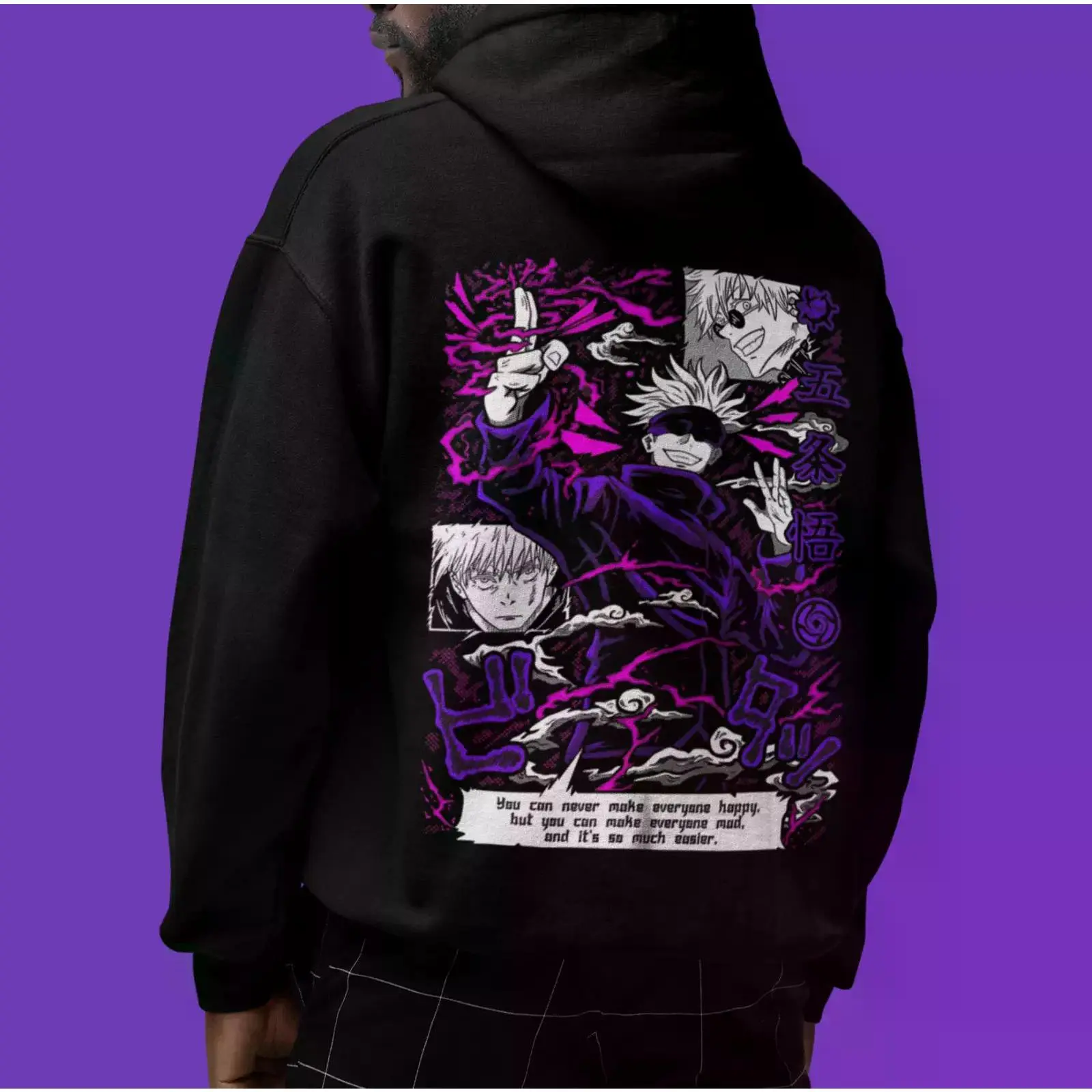 Jujutsu Kaisen Hoodie Gojo Satoru Hooded Sweatshirt Sukuna Toji Fushiguro Mahito