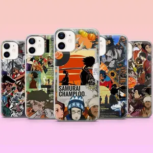 Samurai Champloo Phone Case Anime Samurai Compatible with iPhone 11, 12, 13, 14, 15, 16, 17 & Samsung S22 S23 S24 S25 S26 – check our available sizes