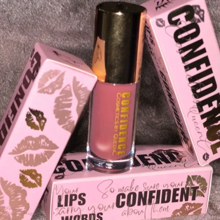 Confidence Cosmetics "Mauveless Glow" Translucent High Shine Lipgloss - Non-Sticky, Long Lasting, Mauve Tint, Makeup Lipstick