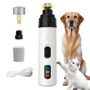 Silent Groom Pro Nail Grinder, 2025 New Dog Nail Trimmer, USB Rechargeable Pet Nail Grinder, Dog Nail Trimmers, Pet Paws Grooming Smoothing Tool.