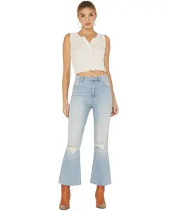 Rolla's Women's Rolla'S Women'S Dusters Bluebird Crop Bootcut Jeans - 14412B