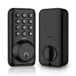 TZ001 Keypad Door Lock, Keyless Entry Electronic Lock, Smart Digital Lock with Keypads fingerprint  door