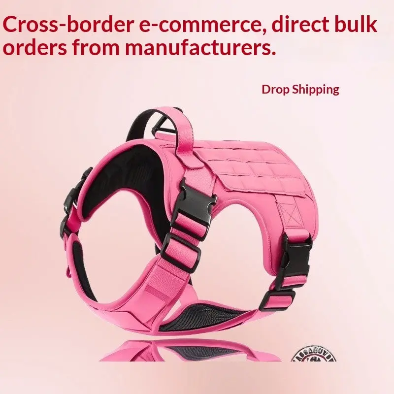 Polyester Tactical Dog Harness S to XL