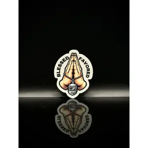 Blessed and Favored Sticker