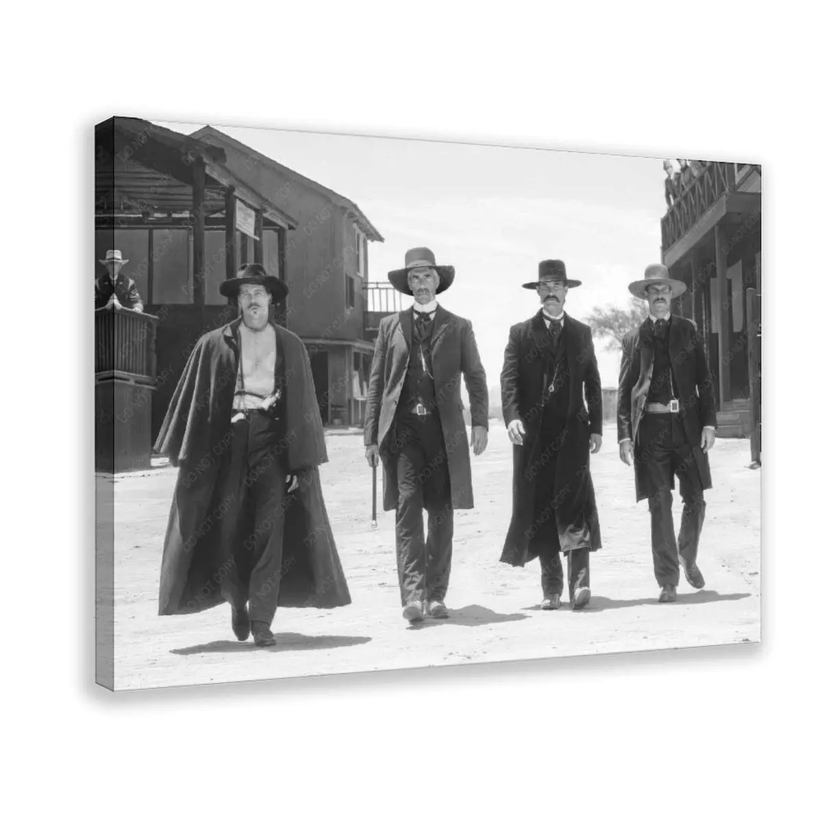 Artistic Waterproof 1993 Epic Western Cinema Poster - UV Protection Home Supplies Wall Decor for Bathroom Wall, Kid Room