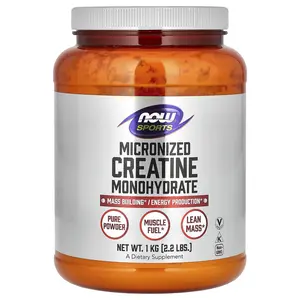 NOW Foods Sports, Micronized Creatine Monohydrate, 2.2 lbs (1 kg)