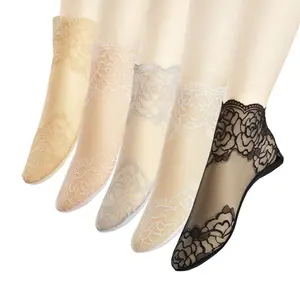5 Pairs Ruffle Sock for Women,Lace Ankle Socks for Ladies,Fishnet Ankle Women Socks,Christmas Party Gifts,Hand Tools Kits