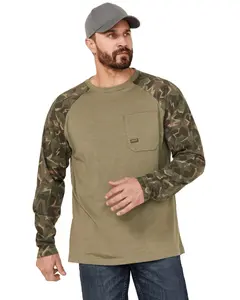 Ariat Men's Men'S Rebar Workman Baseball Long Sleeve Shirt - 10053050
