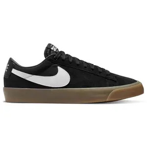 Nike SB Zoom Blazer Low GT Black White Gum (unisex) by StockX