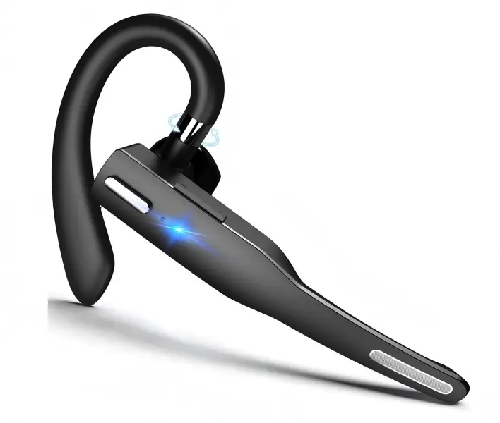 Noise Canceling Wireless BT Headphones with Mic, Rotatable Earhooks, Water Resistant Design - Stylish and Practical Business Earphones for Office Use, Fast Delivery from Local Overseas Warehouse, Adult Party Gift