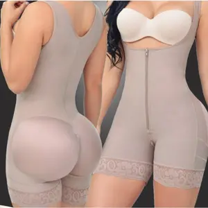 Modelo : Middle Zipper,Thick Strap Colombian Shaper