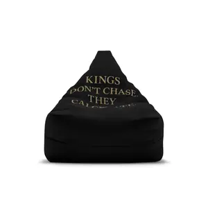 Kings Don't Chase. They Calculate.  Bean Bag Cover