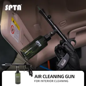 SPTA Air Car Roof Cleaning Gun,Air Cleaning Gun, Deep Cleans Auto Interiors & Exteriors,Compressed Air Powered ,Car Detailing Tool for Dirt, Dust, Grime & Stains