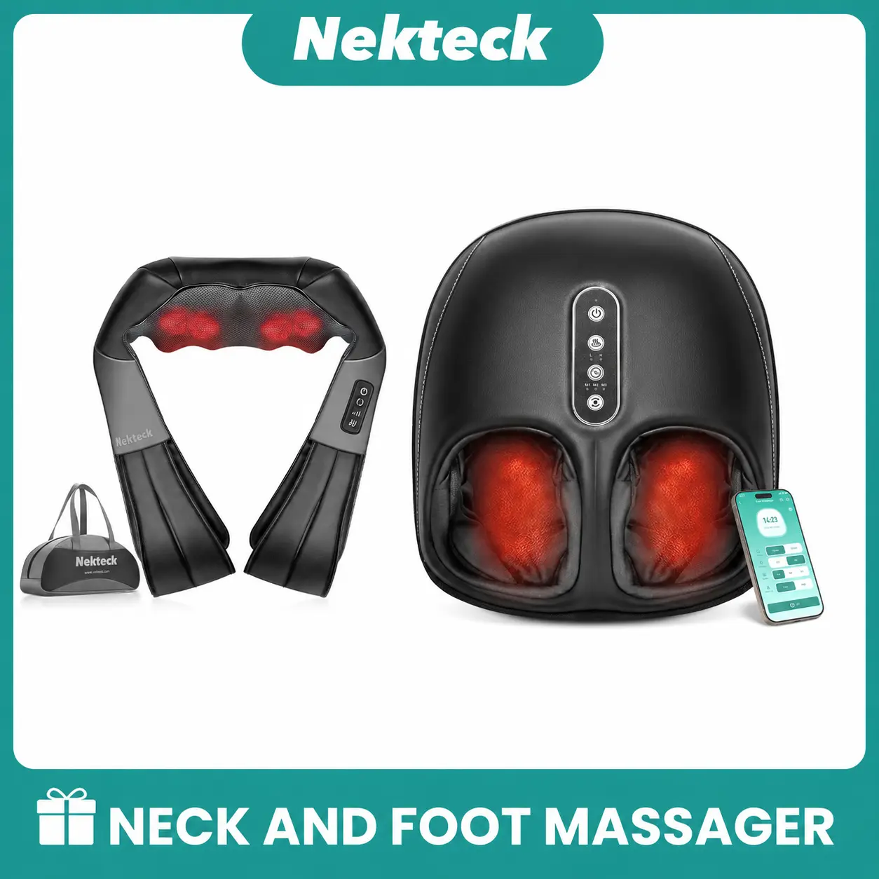 Neck & APP Foot Massager