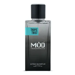 Tropic Twist Perfume For Men - MOD Fragrances - 50ml Extrait De Parfum - Bergamot, Coconut, Tonka Bean