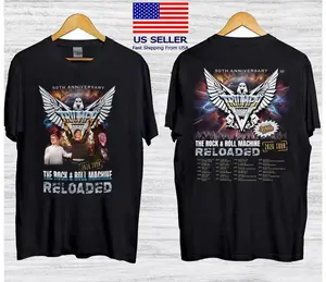 [ MUSIC TOUR TEE - TWO-SIDE ] Triumph Band 50th Anniversary 2026 Tour T-Shirt, 2-Sided Rock Merch