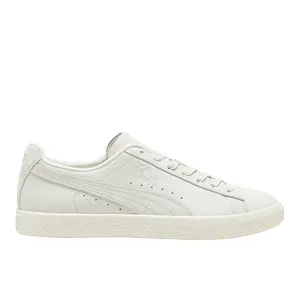 PUMA Mens Clyde Og 75Y Prm Lace Up Sneakers Shoes Casual - Grey, White