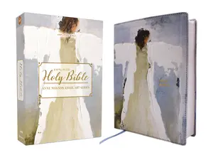Amplified Holy Bible, Anne Neilson Angel Art Series, Leathersoft, Blue by Anne Neilson||Zondervan [Leatherbound Book]