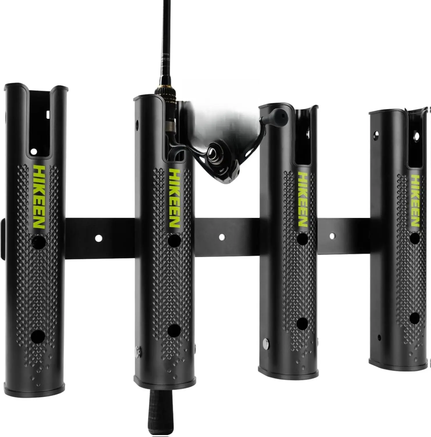 Hikeen Adjustable Fishing Rod Holder, 4 Tube Fishing Pole Holders Wall-Mounted Rod Rack for Boat Kayak Golf Cart Garage Crate Cooler Wagon RV - TikTok Shop Hikeen Adjustable Fishing Rod Holder, 4 Tube Fishing Pole Holders Wall-Mounted Rod Rack for Boat Kayak Golf Cart Garage Crate Cooler Wagon RV - TikTok Shop