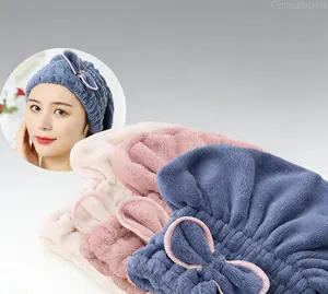 3PC Microfiber Hair Towel Caps, Extrame Soft & Ultra Absorbent, Fast Drying Hair Drying Caps Towel Turban Wrap for Wet Hair Women Light Shiny SpringStatements