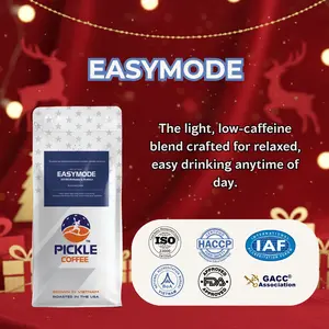EasyMode Vietnamese Fine Robusta Specialty Coffee – Light Low-Caffeine Blend with High-Quality Arabica, Silky Floral Stone Fruit & Honey Notes, Premium Holiday Christmas Specialty Coffee Gift