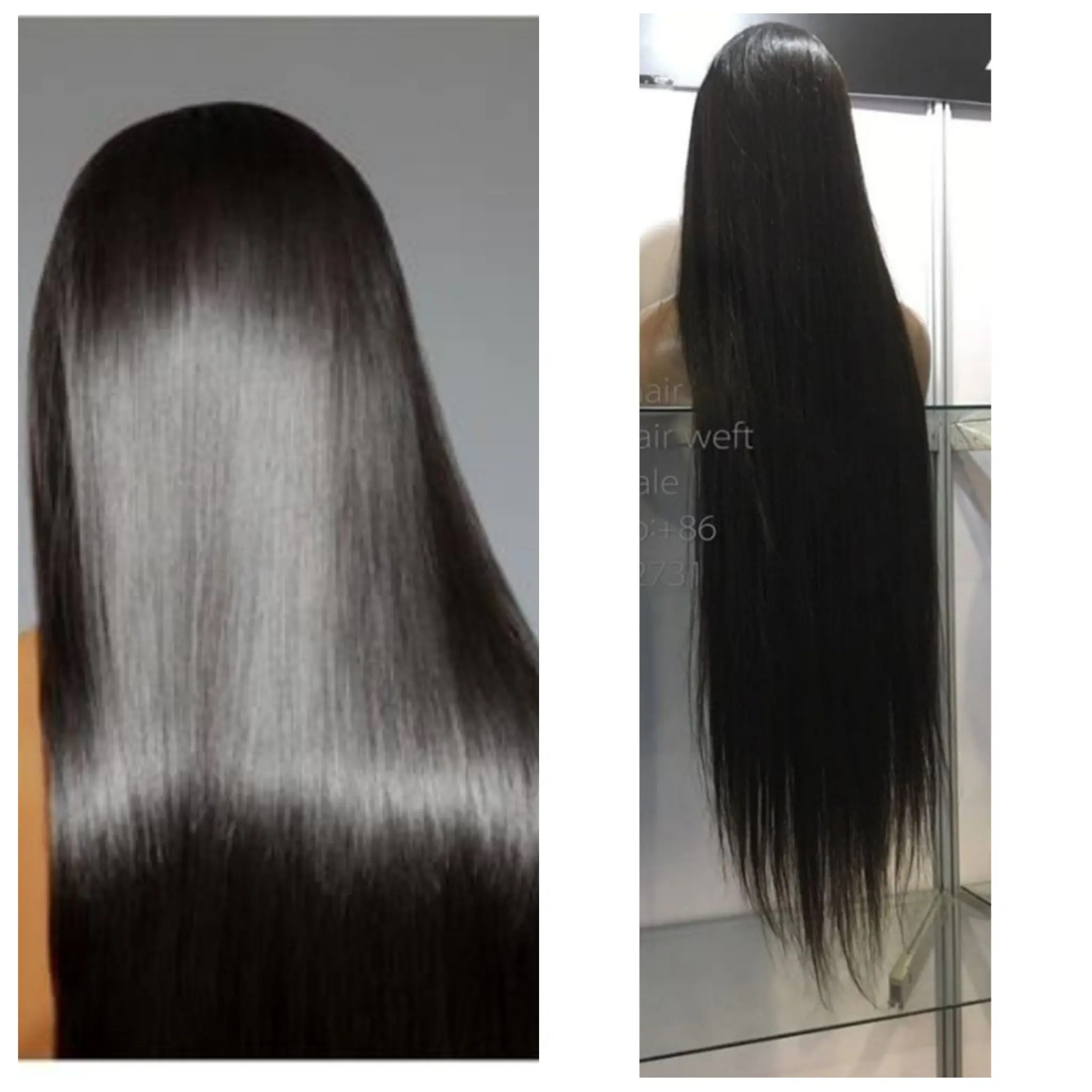 Virgin Mink Remy Human Hair Wig 30 inches Black Mink Virgin Brazilian Remi Human Hair Weave 3 Bundles  main image 4